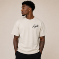 SCRIPT WASHED OVERSIZED TEE