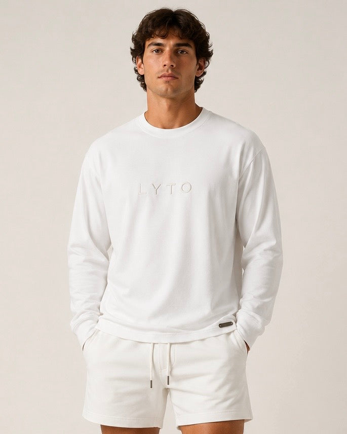 CHAMPION MICRO LONG SLEEVE TEE