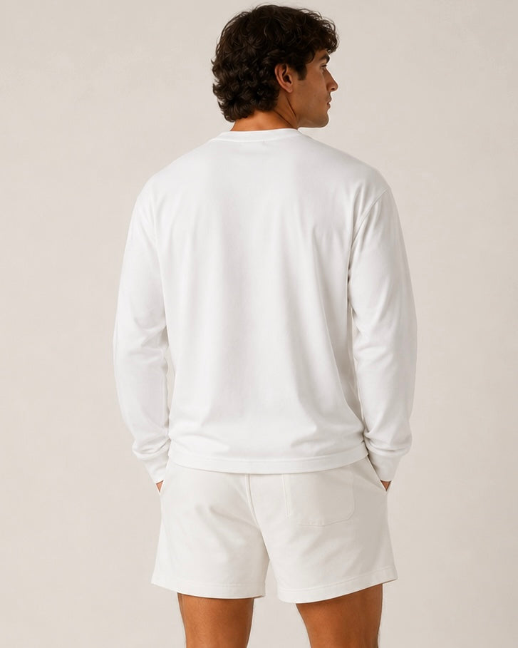 CHAMPION MICRO LONG SLEEVE TEE